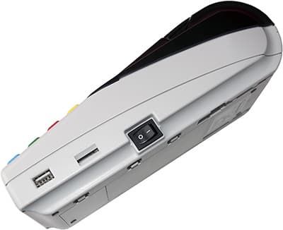 Порт USB, слот SIM-карт и рубильник включения Меркурий 185Ф