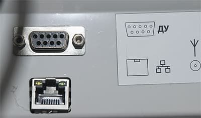 Порты COM и Ethernet в ЭКР 2102К-Ф