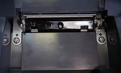 Печатающая головка и гребенка для резки бумаги